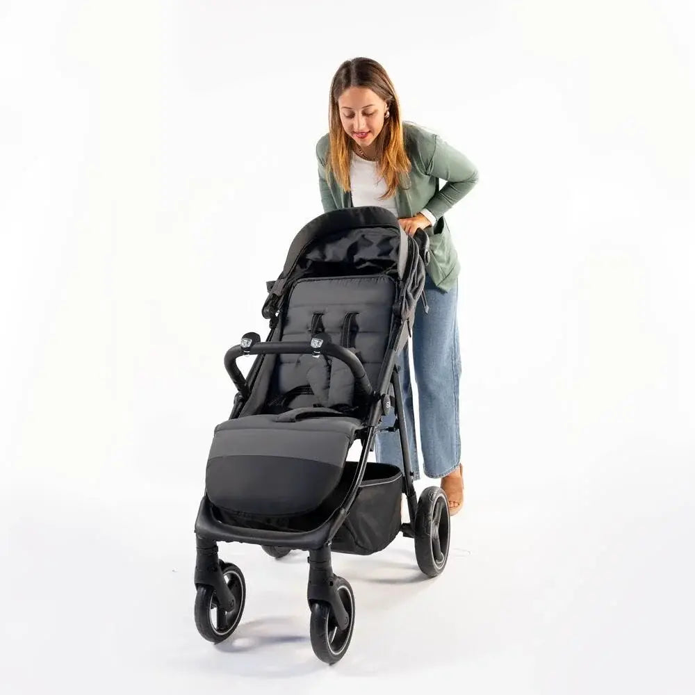 Neobreez LED Safety Lights for Strollers – 2 Pack, Black