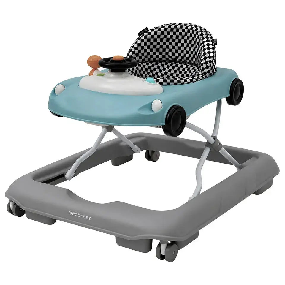 Neobreez Navix Premium 3-in-1 Activity Baby Walker – Blue/Grey