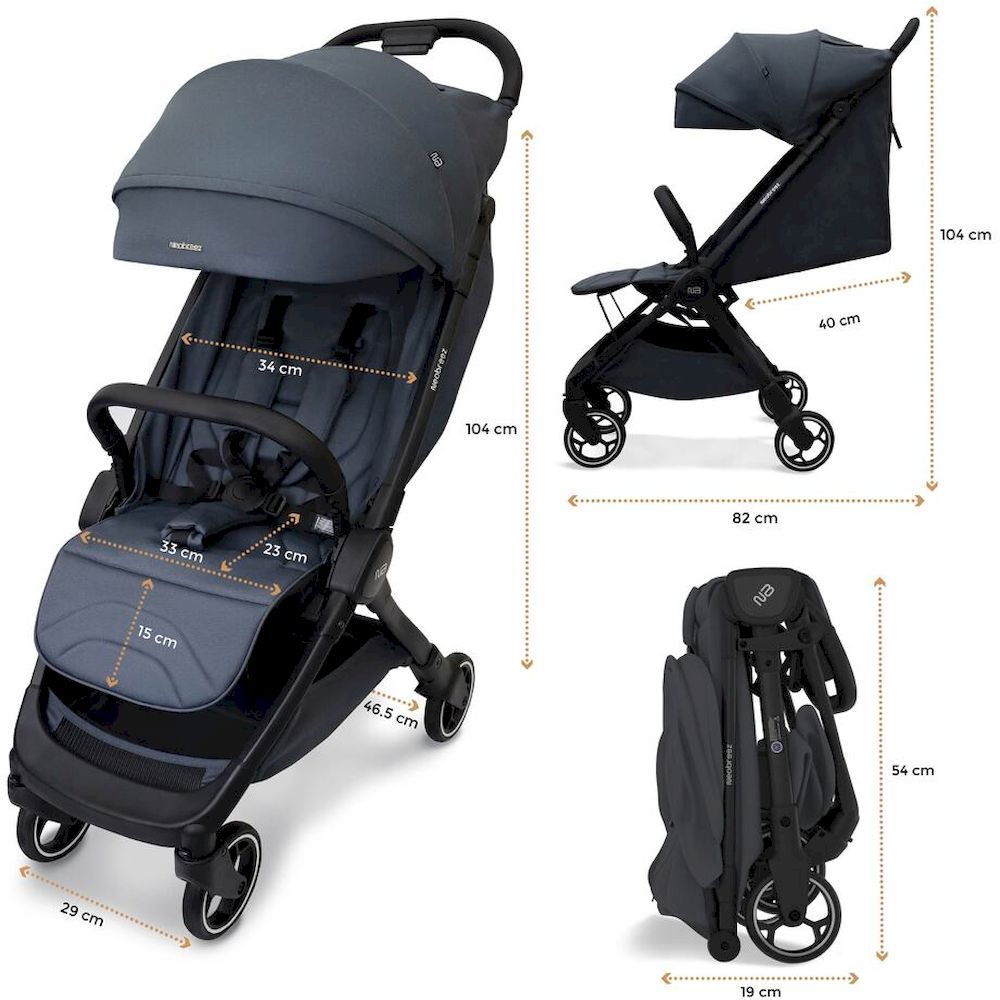 Neobreez Deca Ultra Lightweight Cabin Size Travel Stroller
