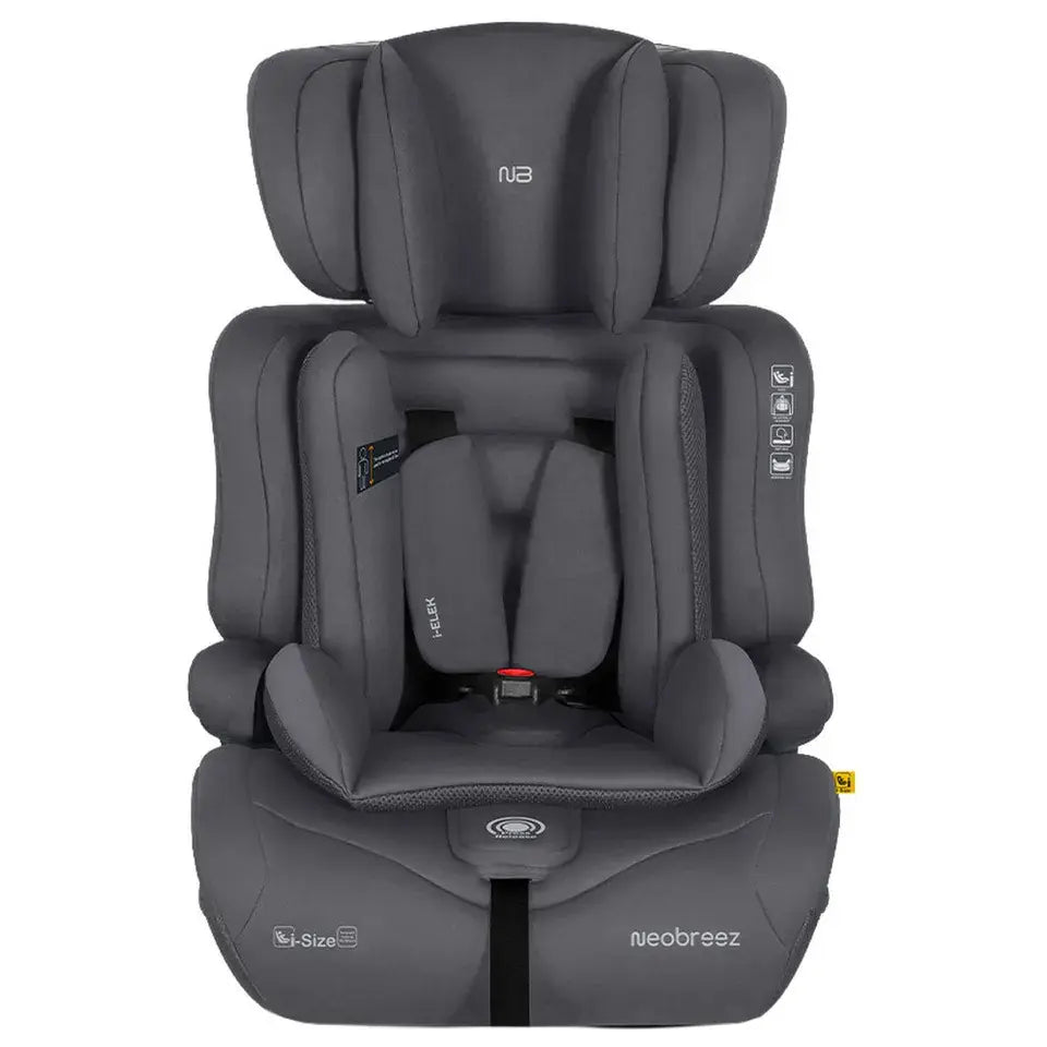 Neobreez ELEK 3-in-1 i-Size Toddler Car Seat – Grey