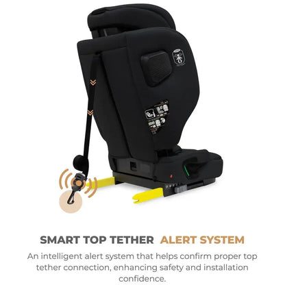Neobreez Gento Compact Foldable Travel Car Seat with ISOFIX – Black