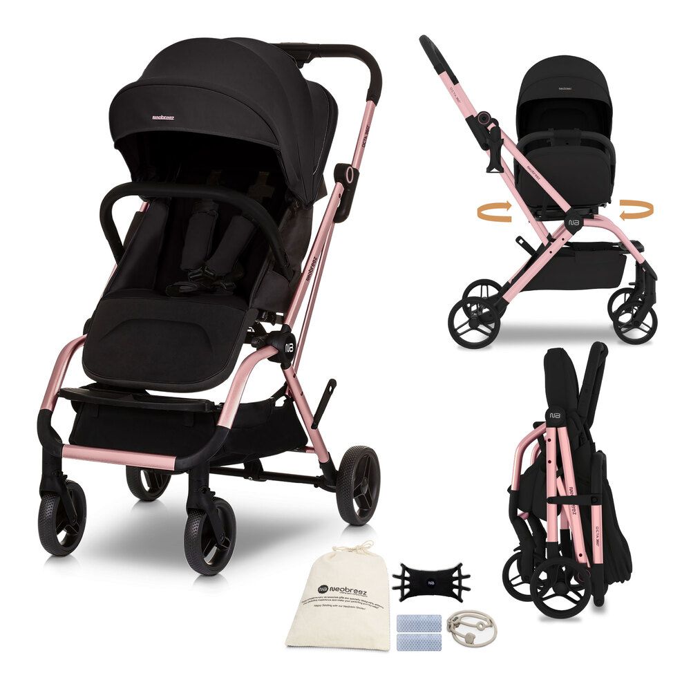 Neobreez Octa 360° Rotate Lightweight Compact Travel Stroller