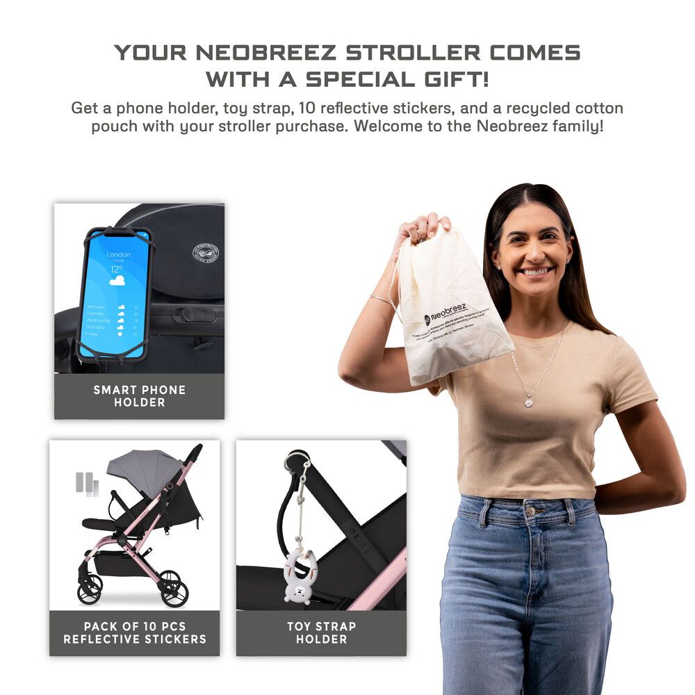 Neobreez Octa 360° Rotate Lightweight Compact Travel Stroller