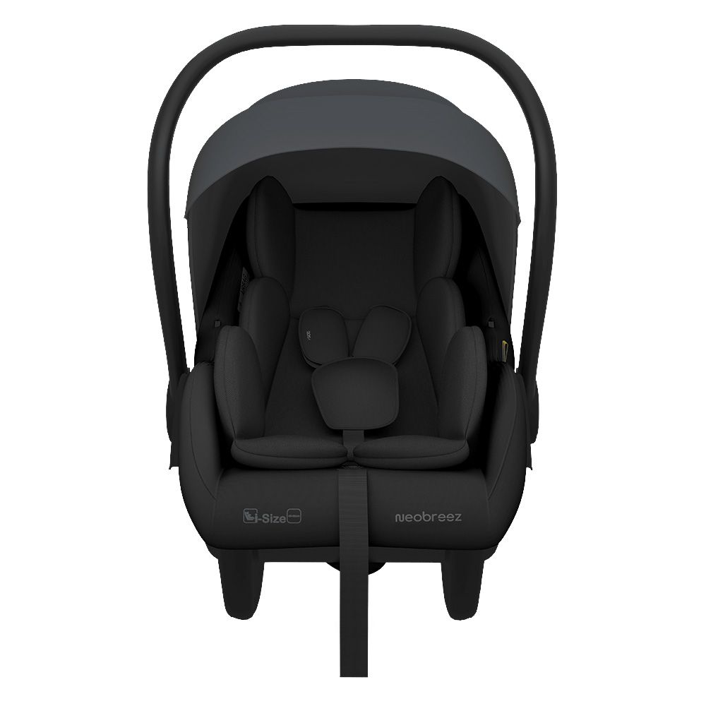 Neobreez I-Sacro Size Lightweight Baby Car Seat Carrier (Grey/Black)