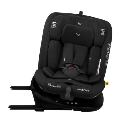 نيو بريز I‑Vilo 360° ISOFIX I‑Size مقعد سيارة للأطفال الكل في واحد (أسود)