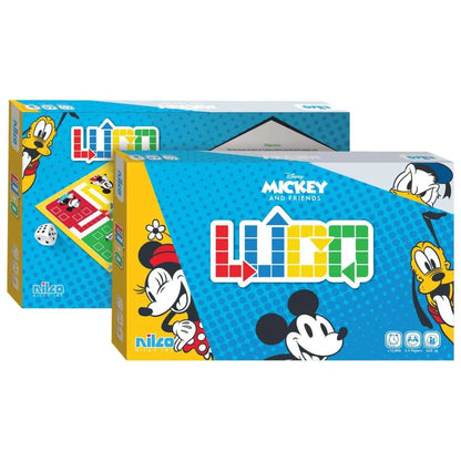 Nilco - Disney Mickey & Friends Ludo Board Game - Multicolor