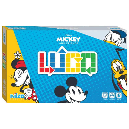 Nilco - Disney Mickey & Friends Ludo Board Game - Multicolor