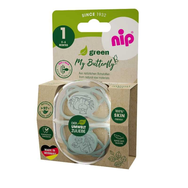 Nip Butterfly Soother With Sterilizer Box (0-6 Months) - Pack of 2