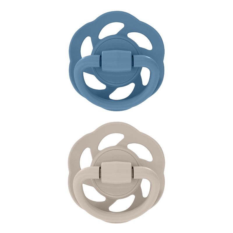 Nip Cherry Baby Pacifier Round Soother - Size 1 (0-6m) - Pack of 2