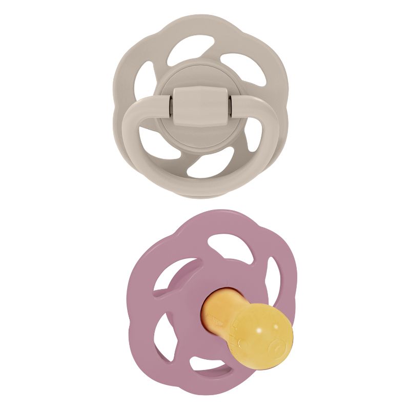 Nip Cherry Baby Pacifier Round Soother - Size 1 (0-6m) - Pack of 2