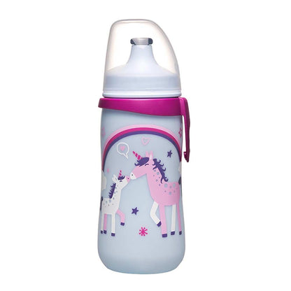 كوب أطفال نيب بغطاء دفع وسحب (330ml)