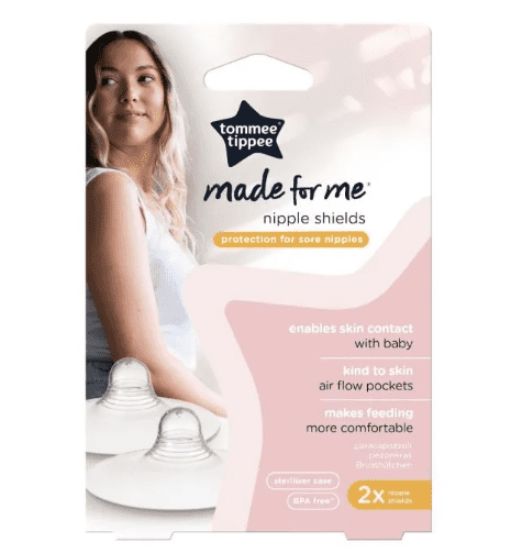 Tommee Tippee Closer to Nature Nipple Shields with Sterilizer Case.