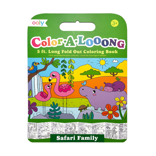 Ooly Color-A-Looong Fold Out Coloring Book (5 Ft. Long)