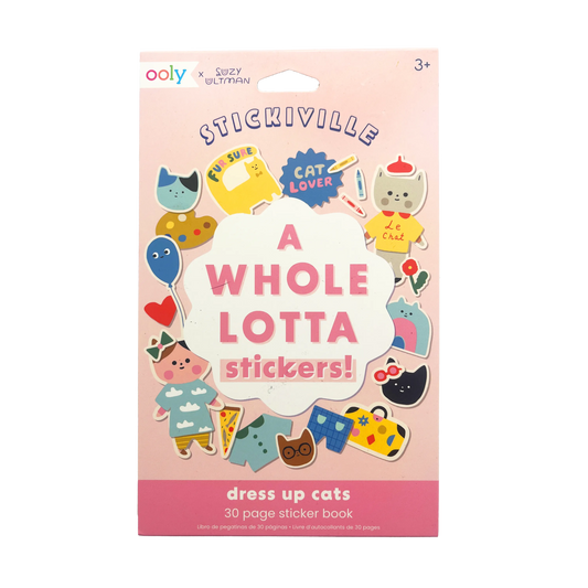 Ooly Stickiville x Suzy Ultman A Whole Lotta Stickers Book (30 Pages)