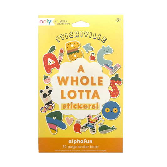 Ooly Stickiville x Suzy Ultman A Whole Lotta Stickers Book (30 Pages)