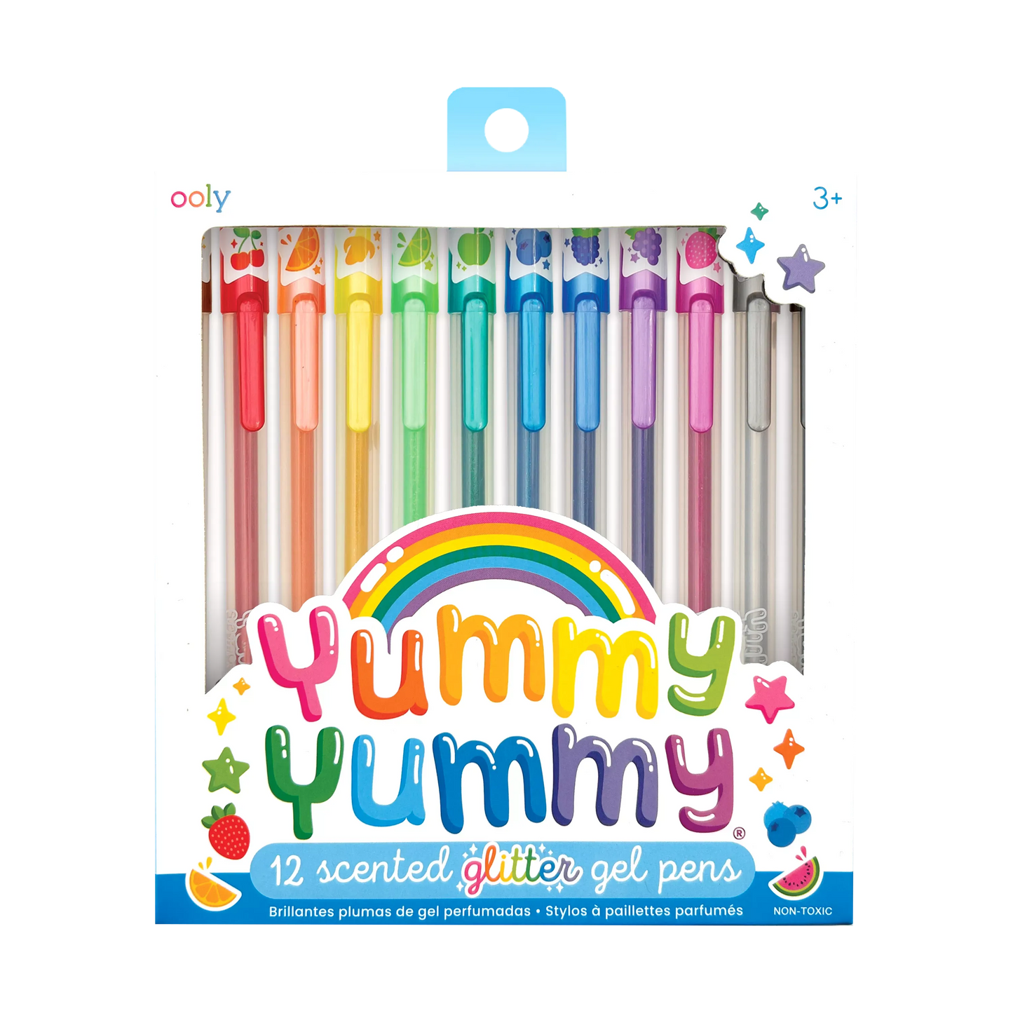 Ooly Yummy Yummy Scented Glitter Gel Pens (Set of 12)