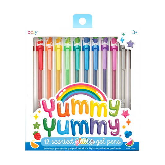 Ooly Yummy Yummy Scented Glitter Gel Pens (Set of 12)