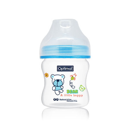 رضّاعة إطعام أوبتيمال بعنق واسع جدًا (150ml)