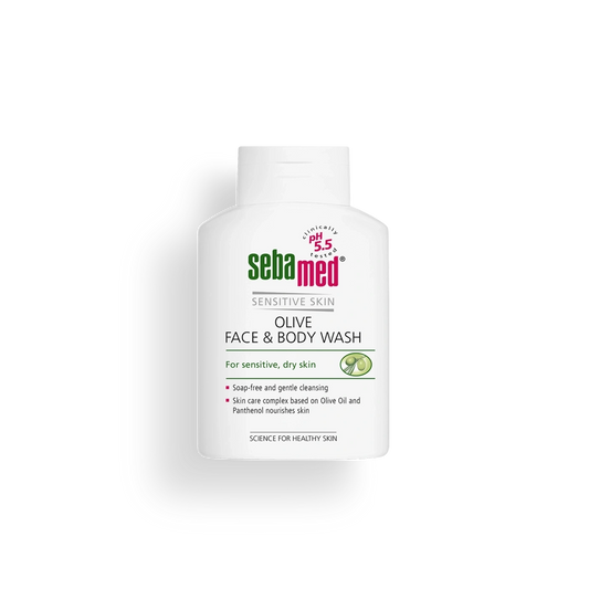 Sebamed Olive Face & Body Wash, 200ml