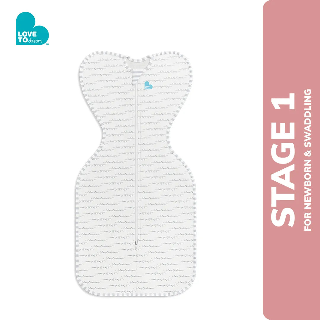 Love to Dream Swaddle UP Transition Bag Original, Stage 1 White Dreamer (1.0 TOG)