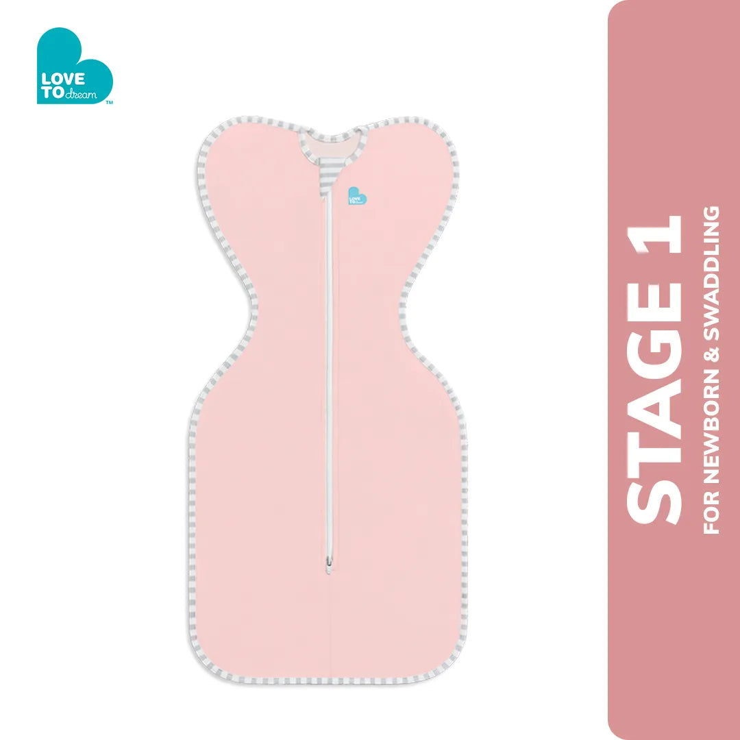 Love to Dream Swaddle UP Original - Stage 1 Dusty Pink (1.0 TOG)