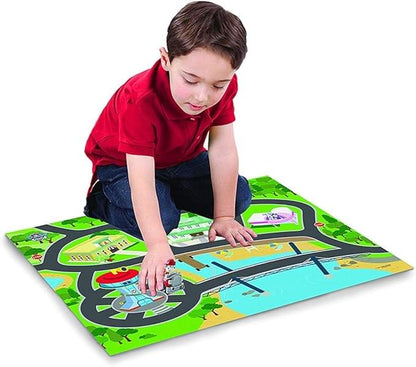 Paw Patrol - Felt Imaginmat Adventure Bay Playmat with Toy Vehicle