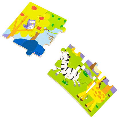 Viga Puzzle (Safari, 24pcs)