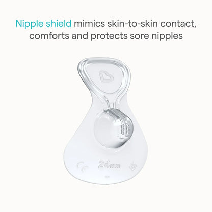 Munchkin Flow Nipple Shield + Size 24