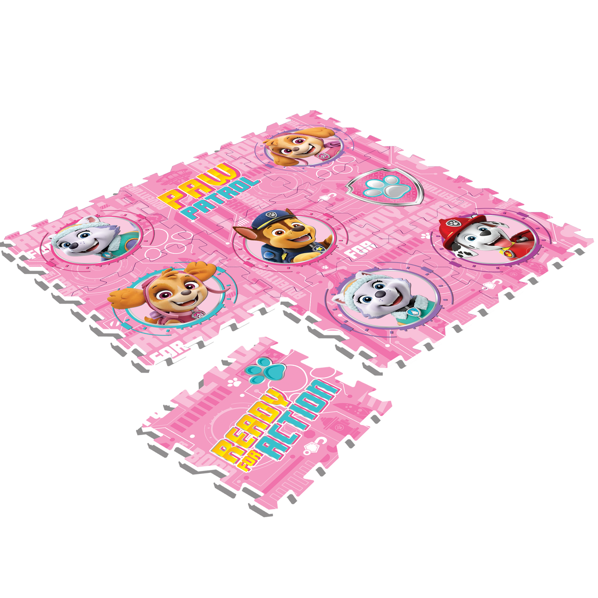 PAW Patrol - Interlocking EVA Play Mat - 12 Pieces