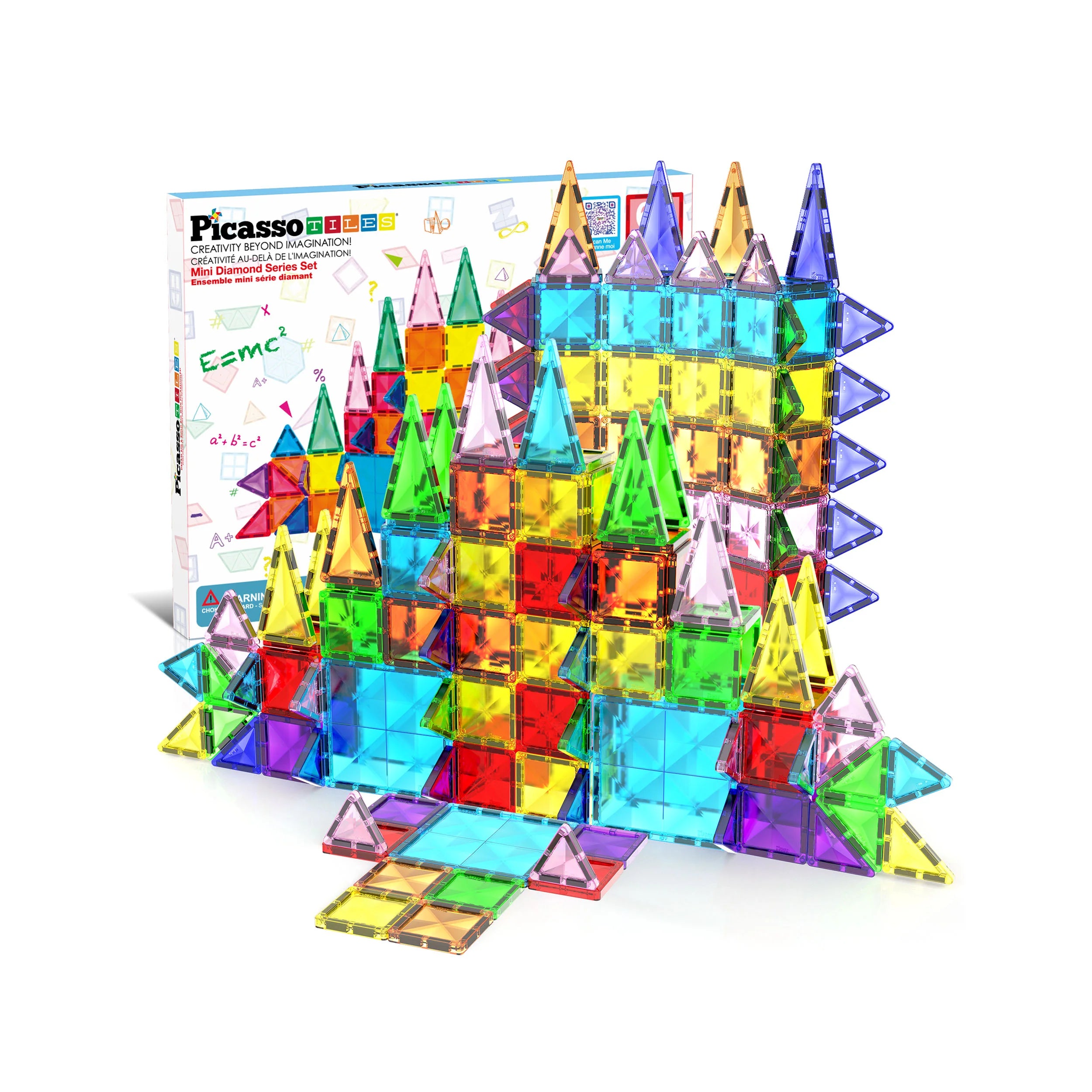 Picasso Tiles Magnetic Mini Diamnd Buildng (60 Pcs)