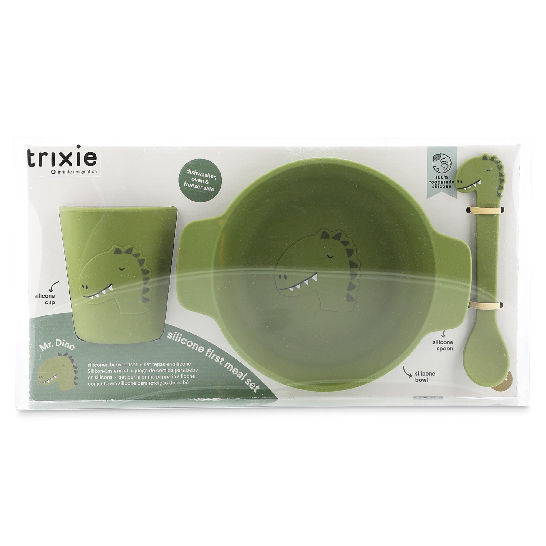 Trixie Silicone First Meal Set, 4m+