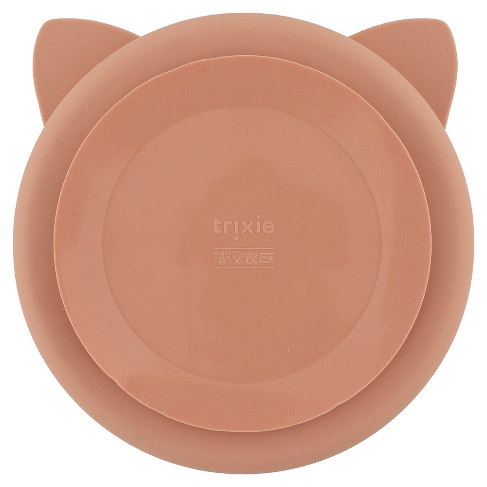 Trixie Silicone Divided Suction Plate, 4m+