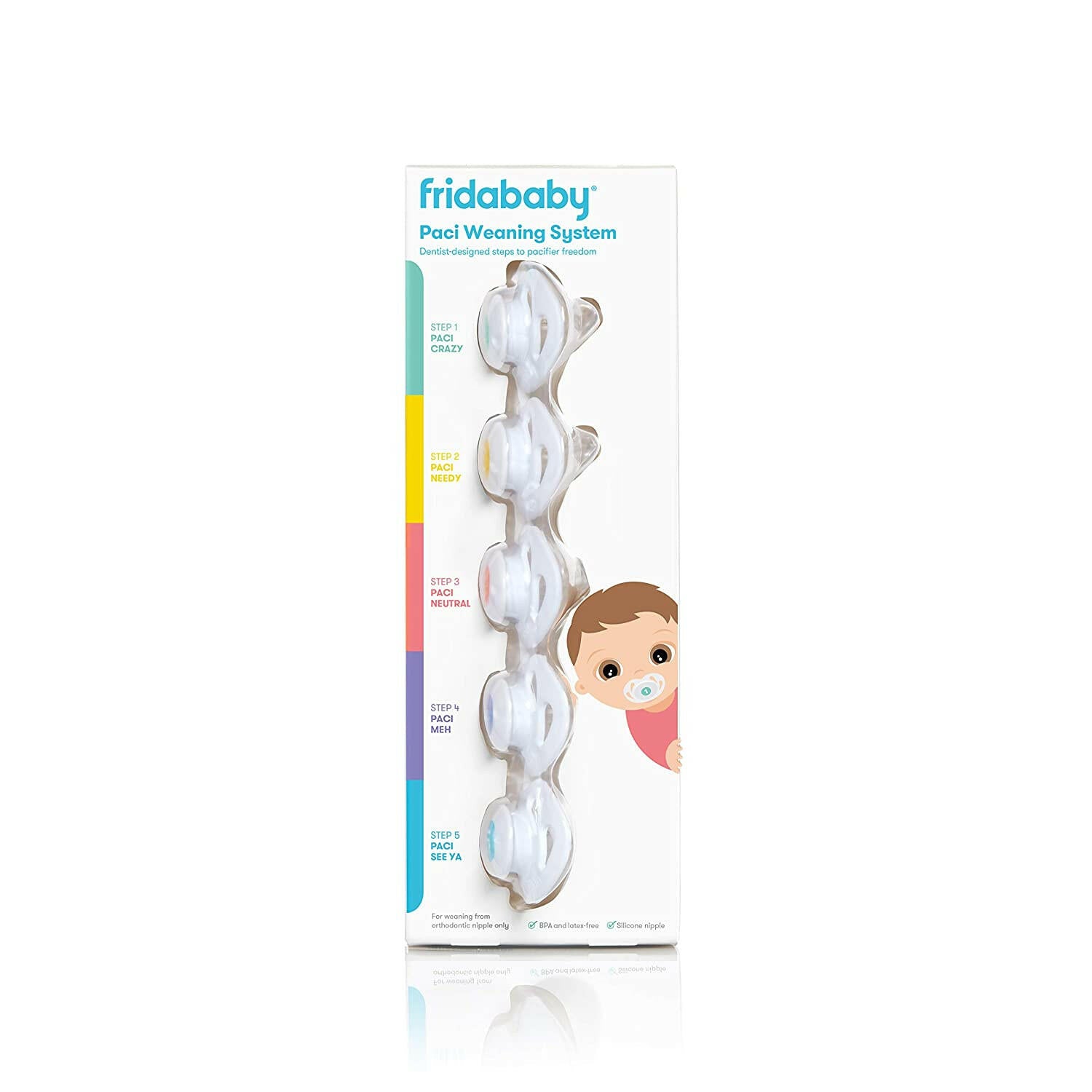 Frida Baby Paci Weaning System.