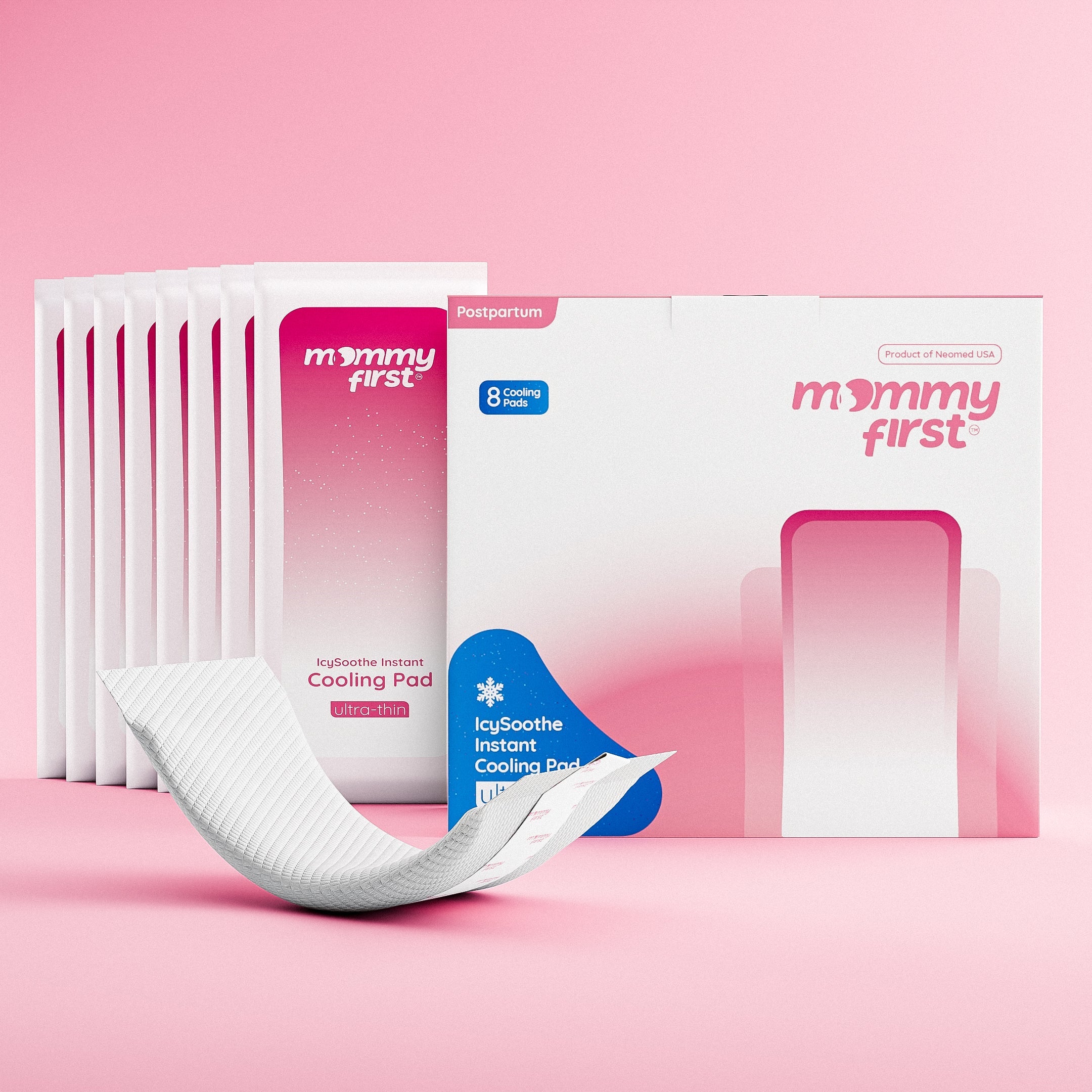 Mommy First Cooling Pad - Pack of 8