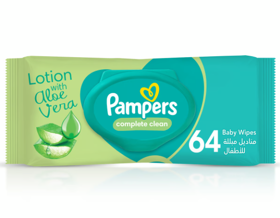 Pampers Baby Wipes Single Pack, 64 pcs