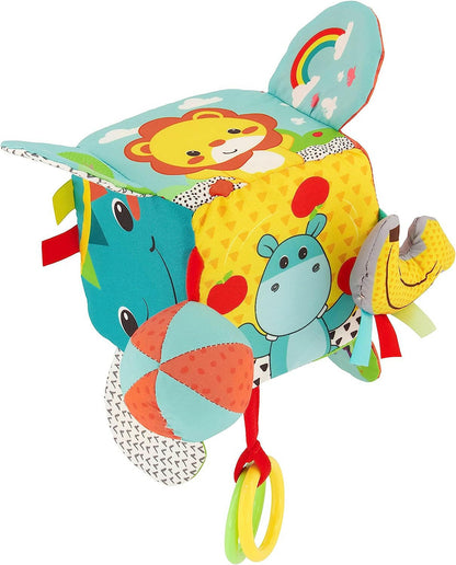 Infantino Peek & Seek Sensory Discovery Cube.