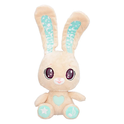 Peekapets - Interactive Bunny Plush Toy with Lights & Music - 12 Inch