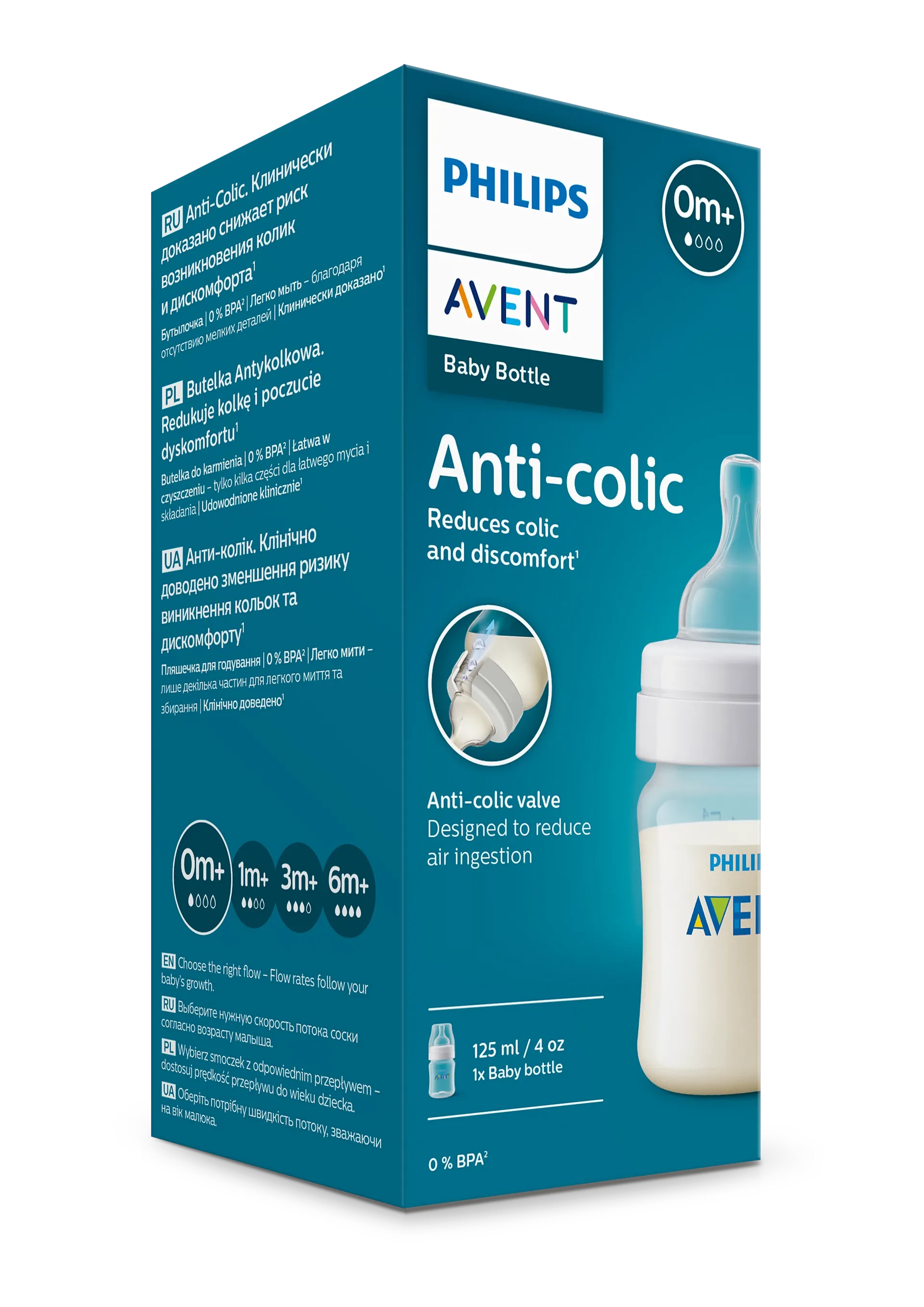 Philips Avent Anti-Colic PP Baby Bottle (4oz/125ml)