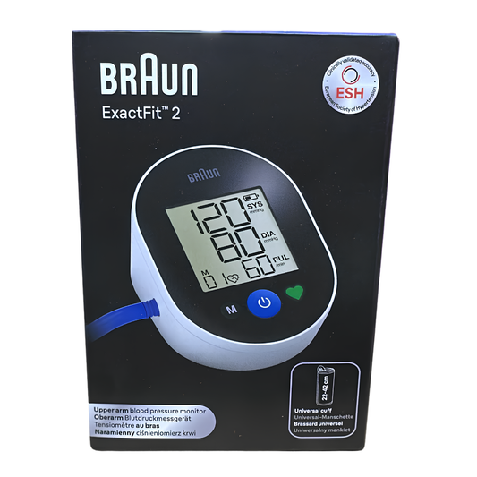 Braun Upper Arm BPM Exact Fit 2 (6 Units)