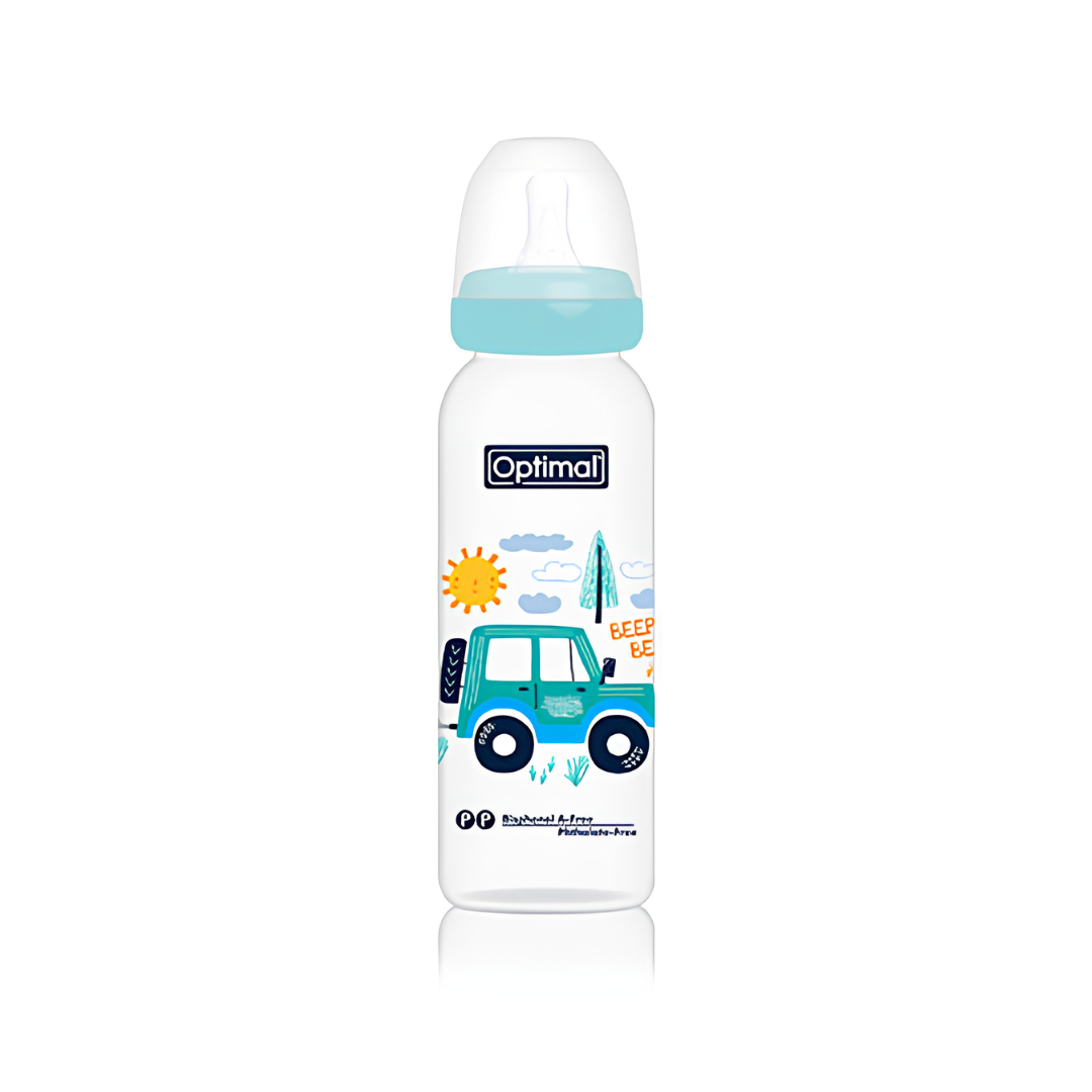 Optimal Slim Waist Orthodontic Feeding Bottle (140ml)