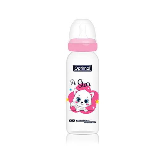 Optimal Slim Waist Orthodontic Feeding Bottle (140ml)