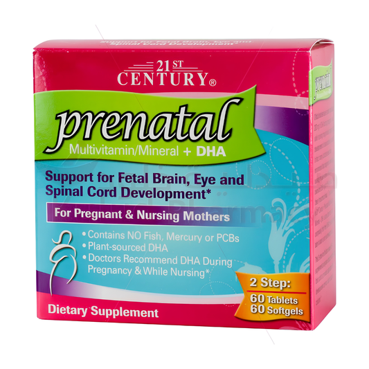 21st Century Prenatal + Dha (60pcs)