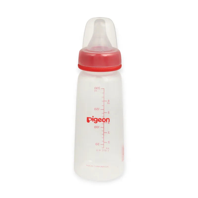 Pigeon Slim Neck Bottle - Plastic - 200ml, 0m+