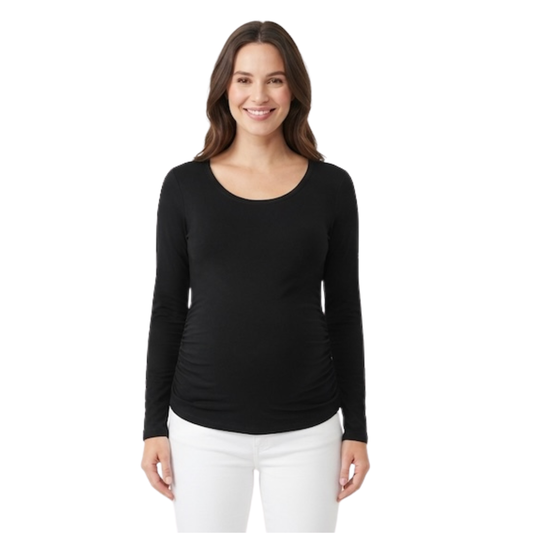 Become a Mom Tube Top (Black, XL)