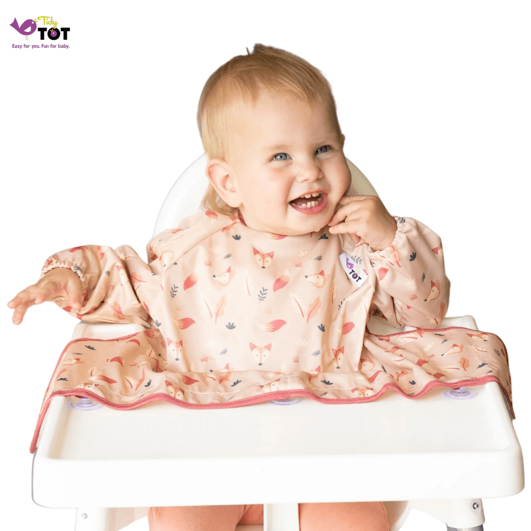 Tidy Tot Cover & Catch Bibs