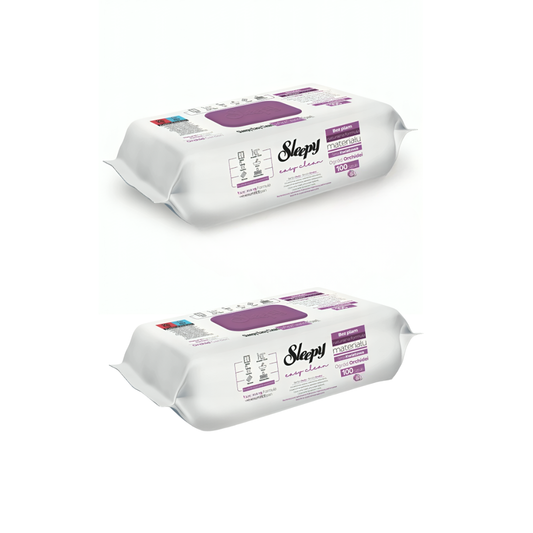 Sleepy Wet Wipes (100 Pcs) Pack Of 2