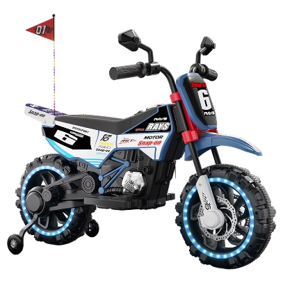 Orbic Toys 12V Kids Ride-On Motorcycle