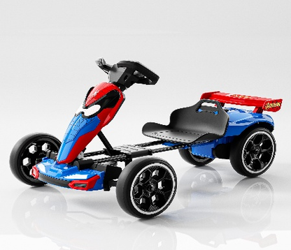 Tobbi Kids Electric Foldable Go-Kart with Adjustable Seat – Blue