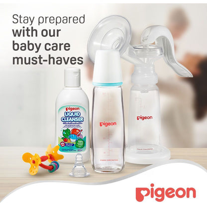 Pigeon Glass Slim Neck Bottle (240ml)