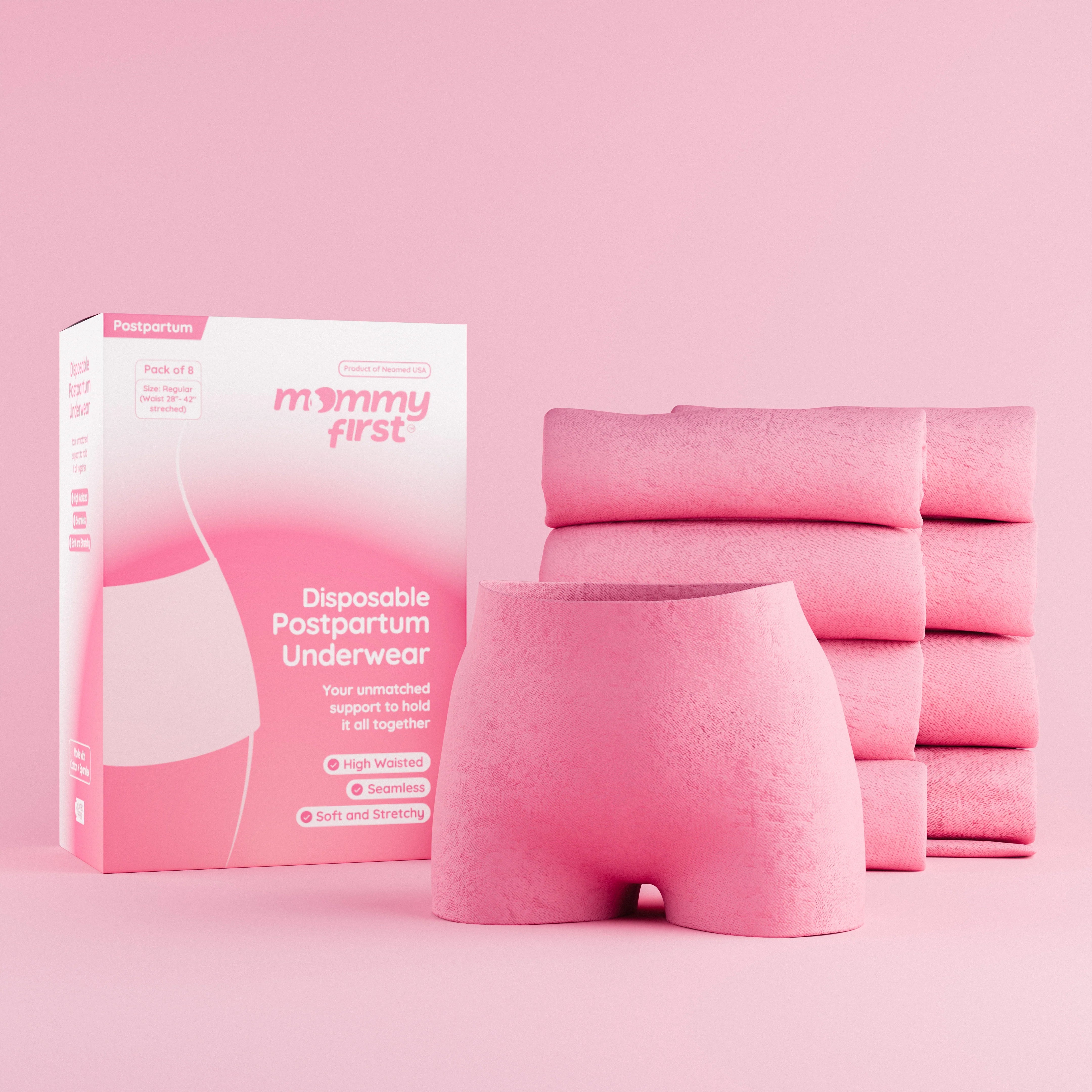 Mommy First Postpartum Underwear - Pack of 8